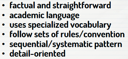 <p>Type of report that describes the process, progress, or results of technical or scientific research or the state of a technical or scientific research problem. ts main purpose is to inform and to trigger the person into action.</p>