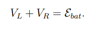 <ul><li><p>V<sub>L </sub>is the voltage across the inductor </p></li></ul><p></p><ul><li><p>V<sub>R</sub>​ is the voltage across the resistor.</p></li></ul><p></p>