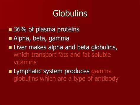 <p><span style="color: green"><strong>Name the second plasma protein with a ‘G’ and it’s function?</strong></span></p>