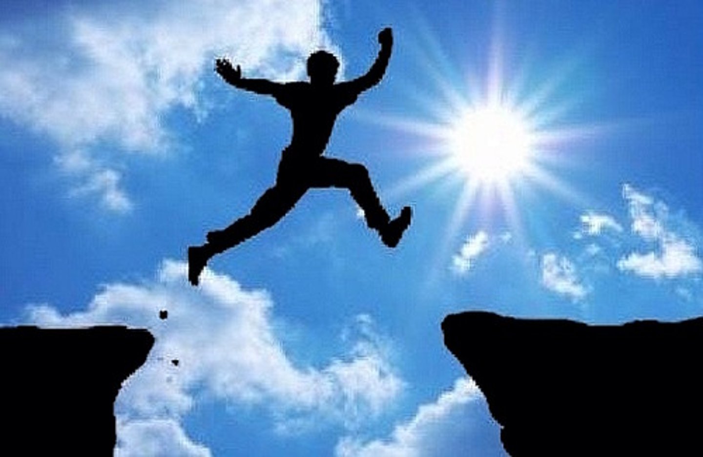 <p>to take a risk</p>