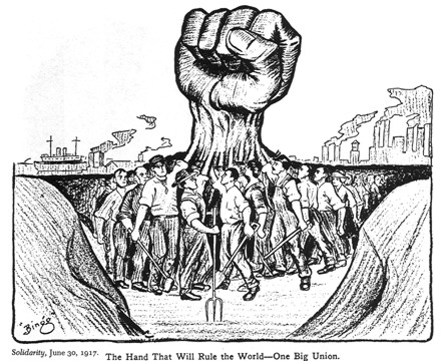 <p>They organized into groups call Labor Unions</p>