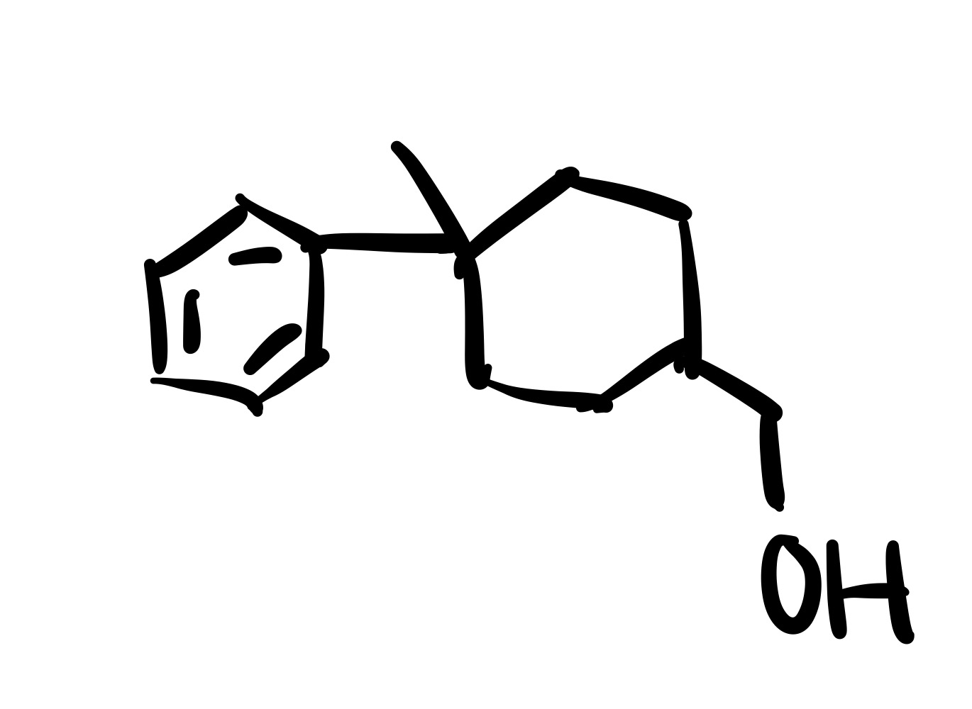 <p>Double O bond is replaced with single OH bond</p>