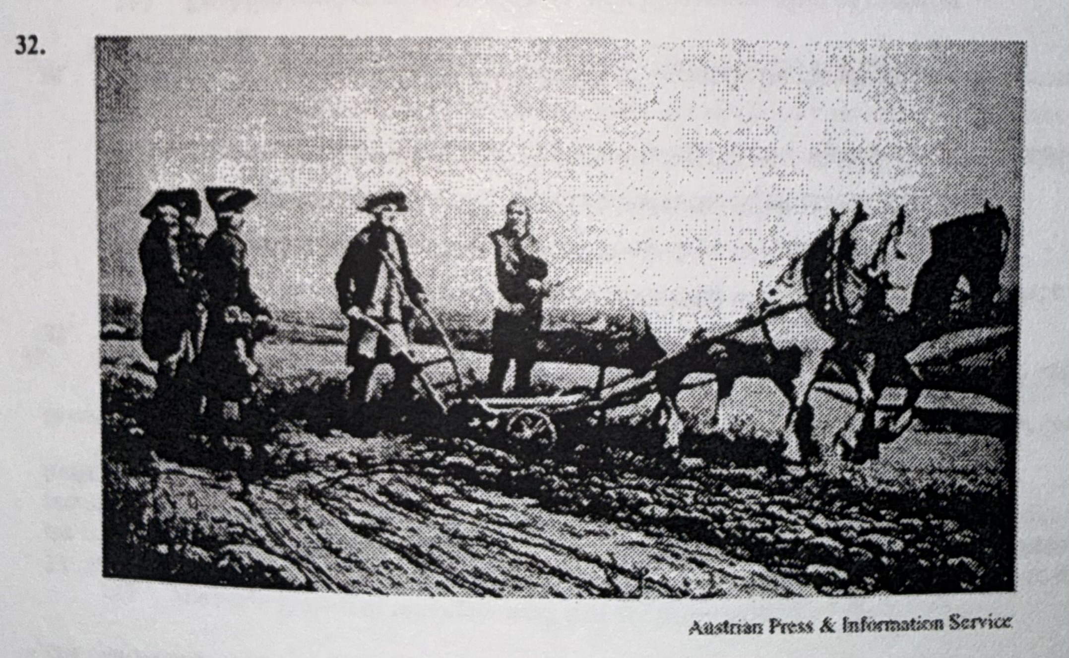 <p>The painting above depicts the Austrian Emperor Joseph II (1780–1790) as?</p>