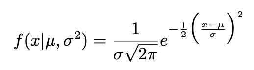 <p>normal distribution</p>