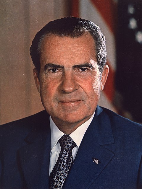 <p>Richard Nixon</p>