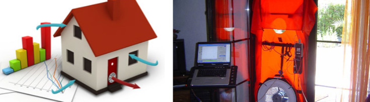 <p>Luchtdichtheidsmeting = blowerdoorstest<br><span data-name="black_small_square" data-type="emoji">▪</span> Met een ventilator (in een deuropening) wordt er een drukverschil<br>gecreëerd tussen binnen en buiten.<br><span data-name="black_small_square" data-type="emoji">▪</span> Vervolgens wordt er over een bepaalde tijd gemonitord hoe goed dit drukverschil behouden blijft.<br><span data-name="black_small_square" data-type="emoji">▪</span> Hoe beter het verschil behouden blijft, hoe meer luchtdicht de woning.</p>