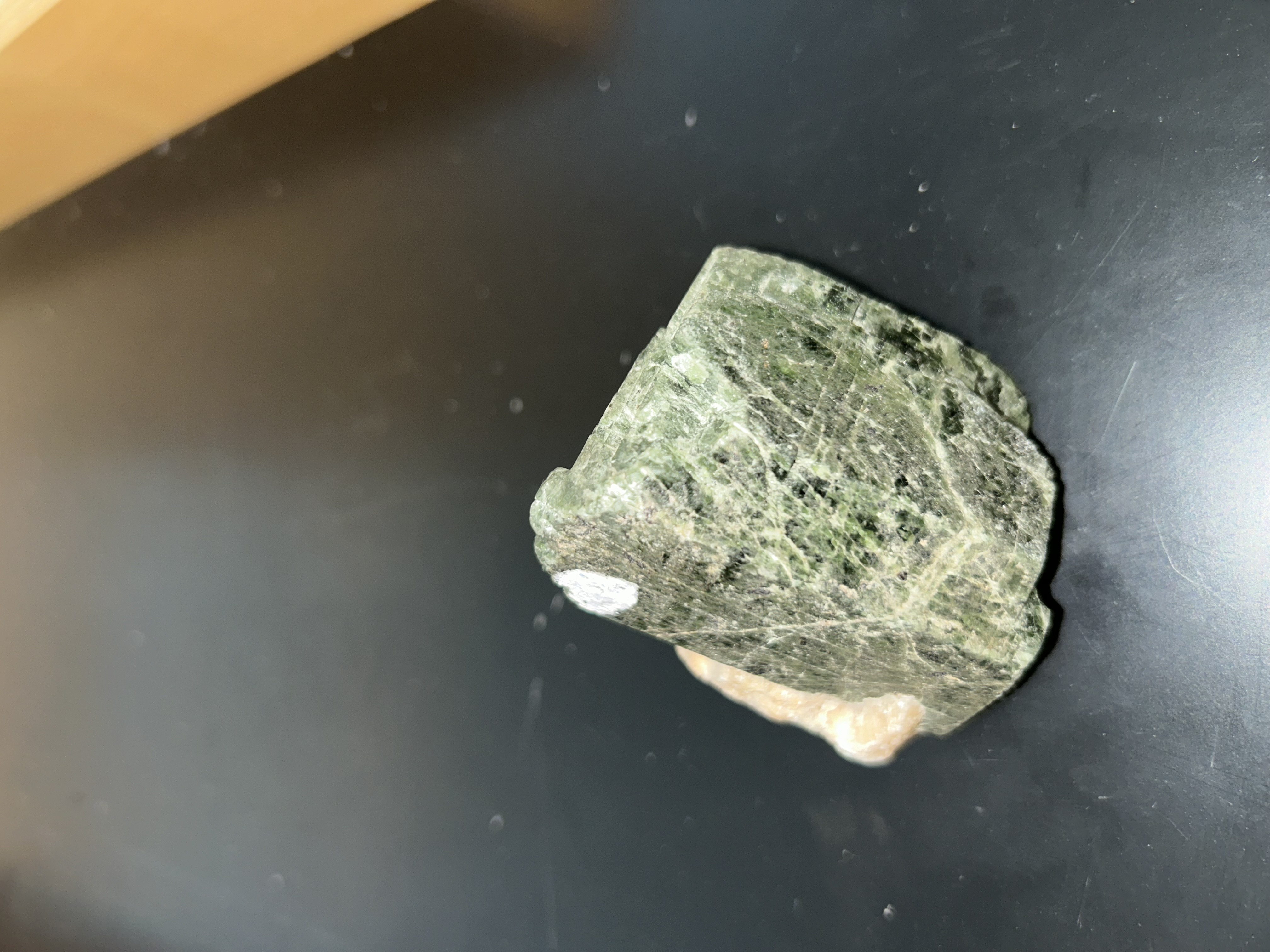 <p>Clinopyroxene-pyroxene hand sample </p>