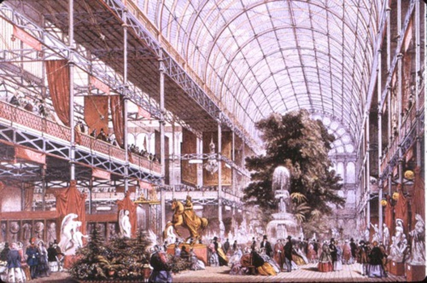 <p>The world's first industrial fair, organized by Prince Albert as a symbol of British industrial domination.</p><p>3 multiple choice options</p>