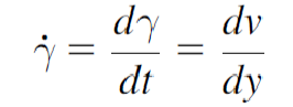 <p>Can use velocity because top plate is moving with speed v while the bottom plate is stationary</p>