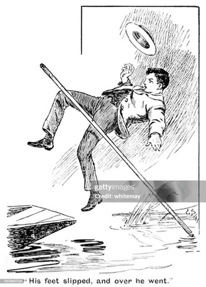 <p>falling back, agreeing w aile; the sail has fallen back, collapsed again</p>