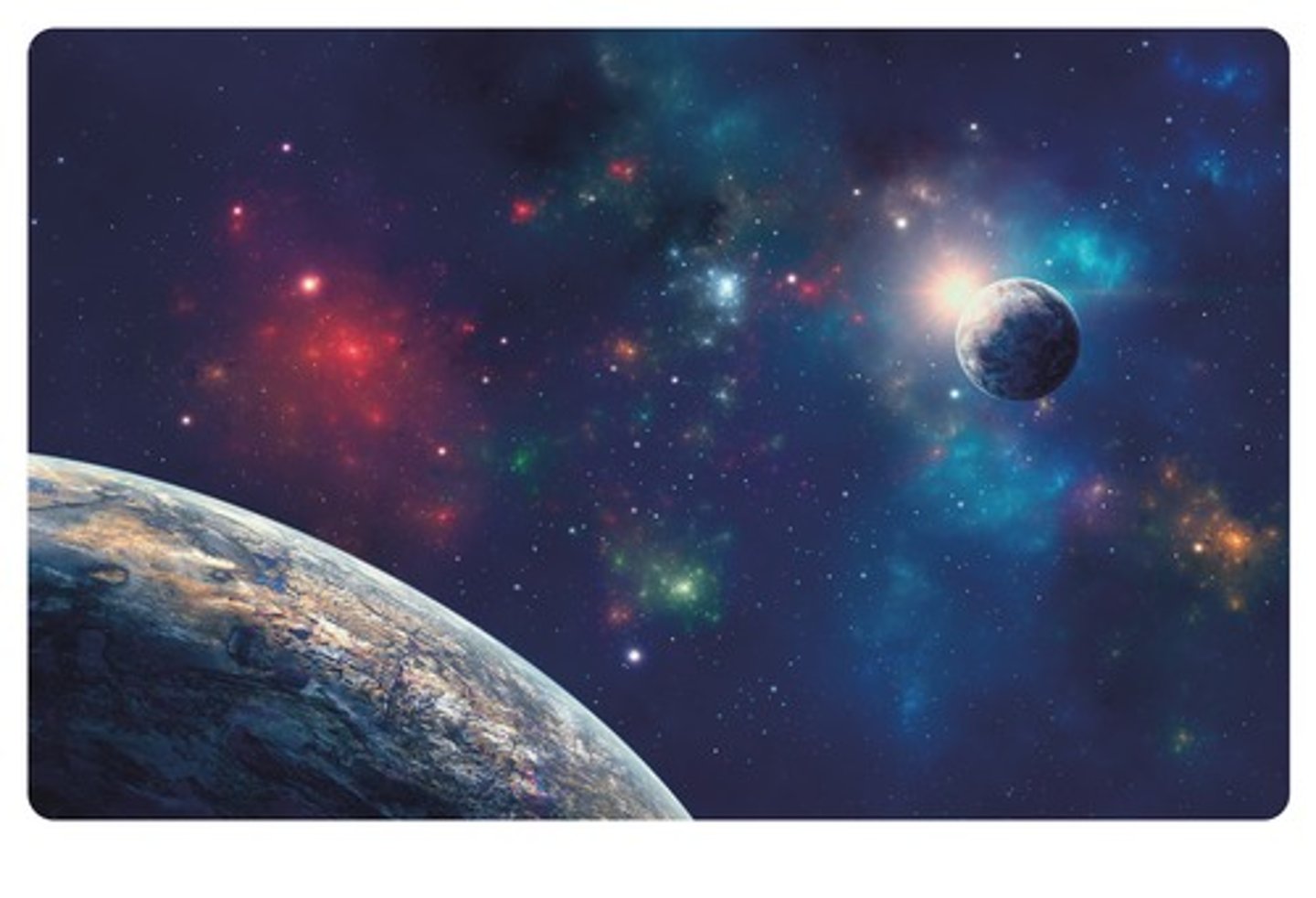 <p>(n): ngoài không gian</p>