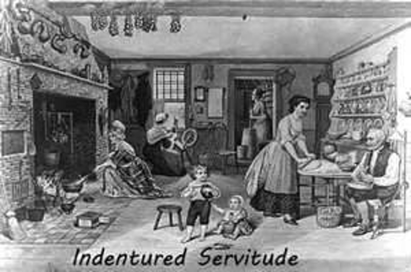 <p>A worker bound by a voluntary agreement to work for a specified period of years often in return for free passage to an overseas destination. Before 1800 most were Europeans.</p>