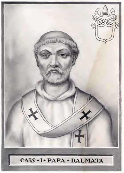 <p>283 - 296 - Pope Caius / St. Caius (All Facts) </p>