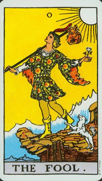 <p>The Fool</p><p>Major Arcana: 0</p>