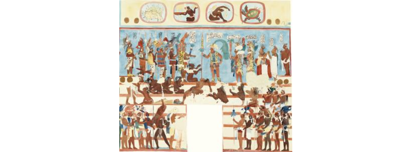 <p>Mural Displaying Mayan Culture</p>