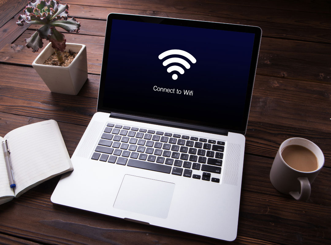 <p><sub>Tất cả những gì bạn cần để học trực tuyến là </sub><span style="color: red"><strong><sub>a laptop connected to the Internet</sub></strong></span></p><p><em><sub>/ ˈlæptɒp - kəˈnek.tɪd /</sub></em></p>