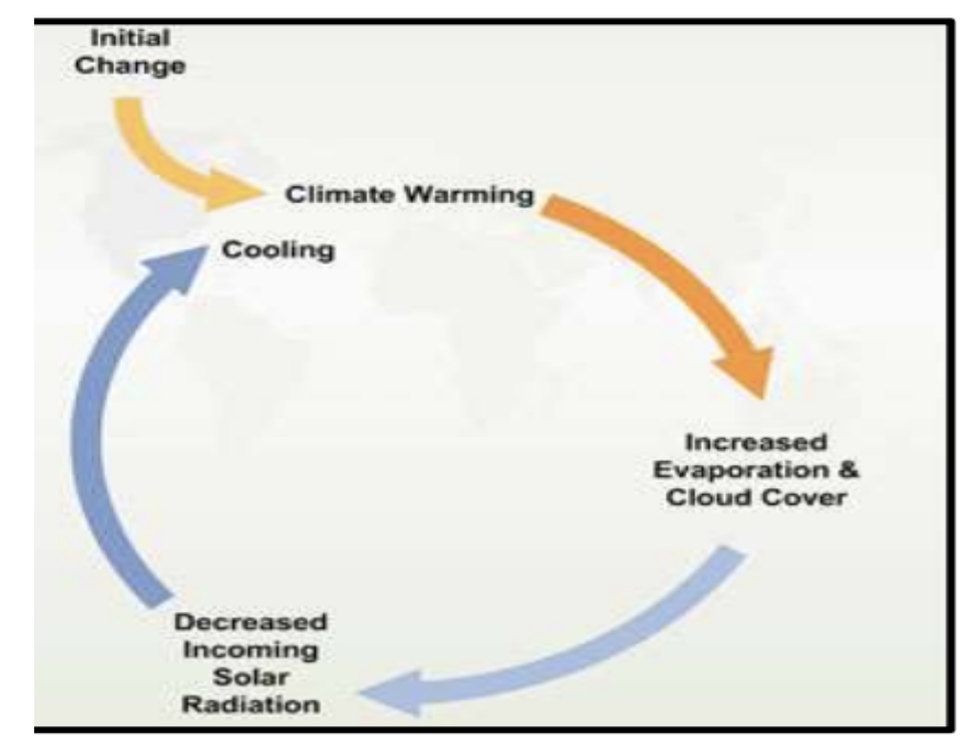 <p>-the end is better than the beginning, steady state equilibrium </p><p>-(<span><strong>Negative feedback loops occur when the output of a process inhibits or reverses the operation of the same process in such a way as to reduce change. They are stabilizing as they counteract deviation.)</strong></span> </p>