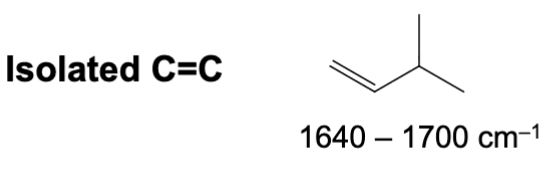 <p>Around 1600 to 1690 <mark data-color="rgba(0, 0, 0, 0)" style="background-color: rgba(0, 0, 0, 0); color: inherit;">cm<sup>-1</sup>. </mark></p>