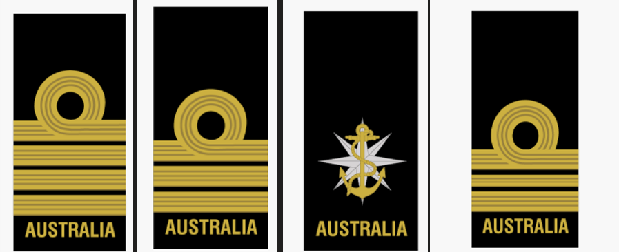 <p>Name these Navy Ranks</p>