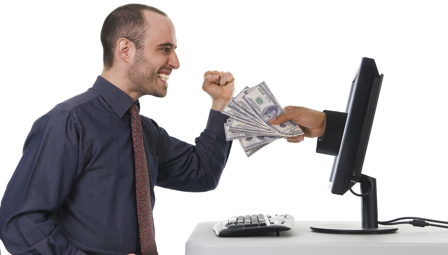 <p>profitably</p>