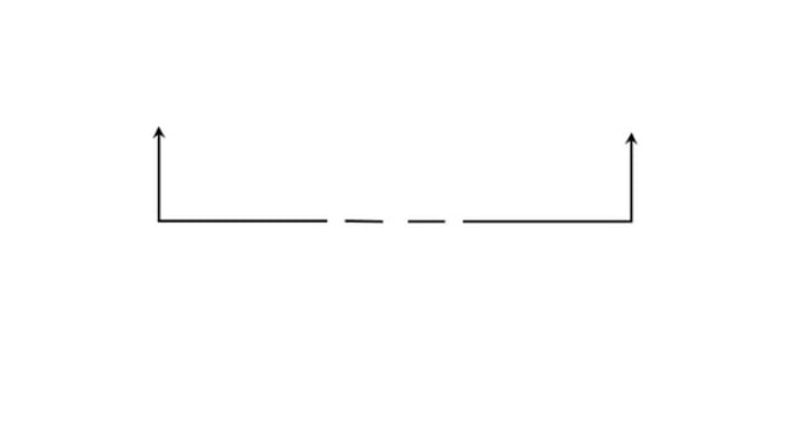 <p>Indicates the location of imaginary cut made to reveal interiors.</p>