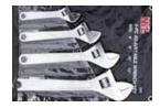 <p>Is a tool which can be used to loosen and tighten a nut or bolt. It has a “jaw” of adjustable-size, which allows different sizes of nut and bolt.</p>