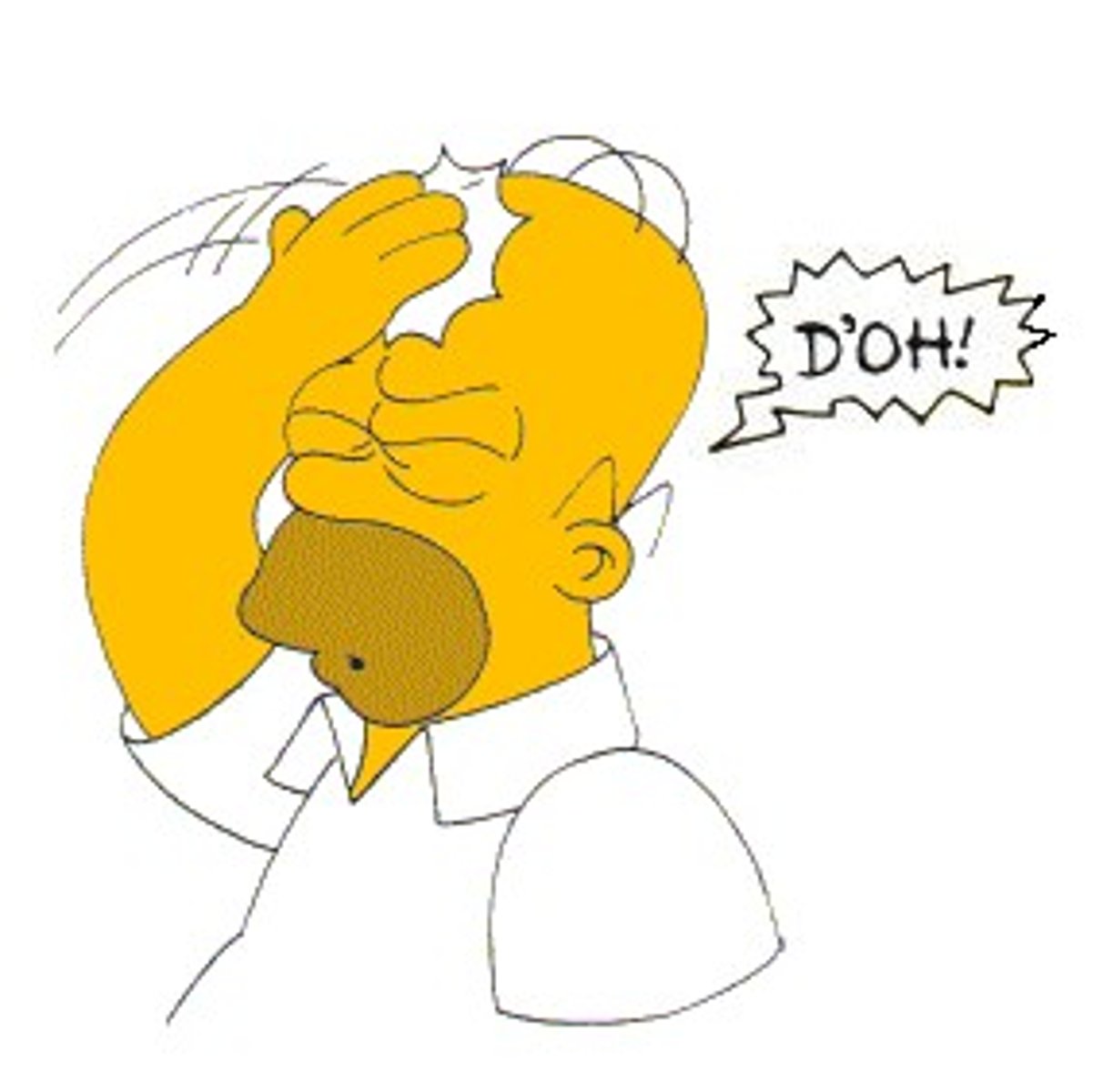 <p>на жаль / по-дурному</p>