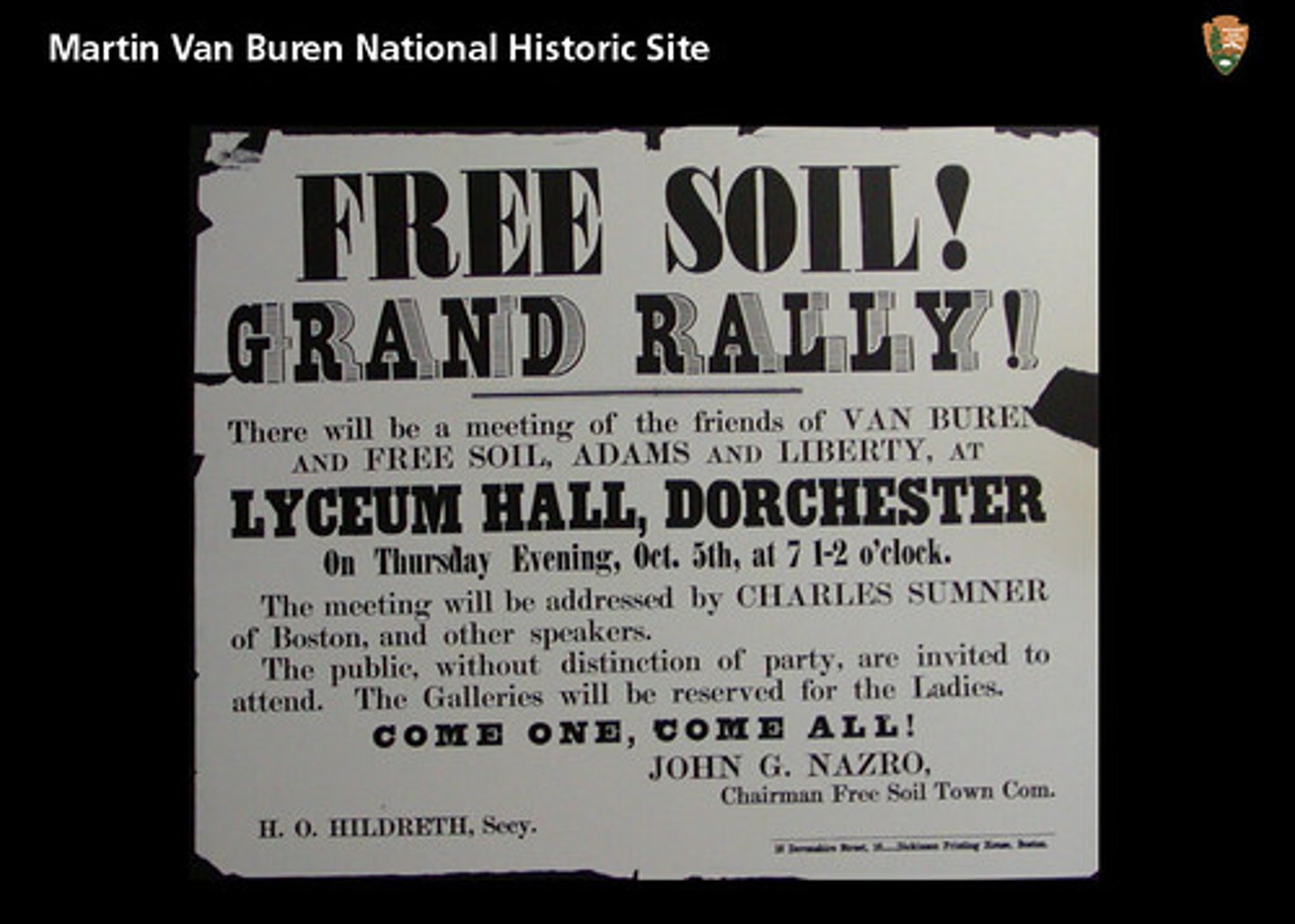 <p>A political movement that opposed the expansion of slavery. In 1848 the free-soilers organized the Free-Soil Party, which depicted slavery as a threat to republicanism and to the Jeffersonian ideal of a freeholder society, arguments that won broad support among aspiring white farmers.</p>