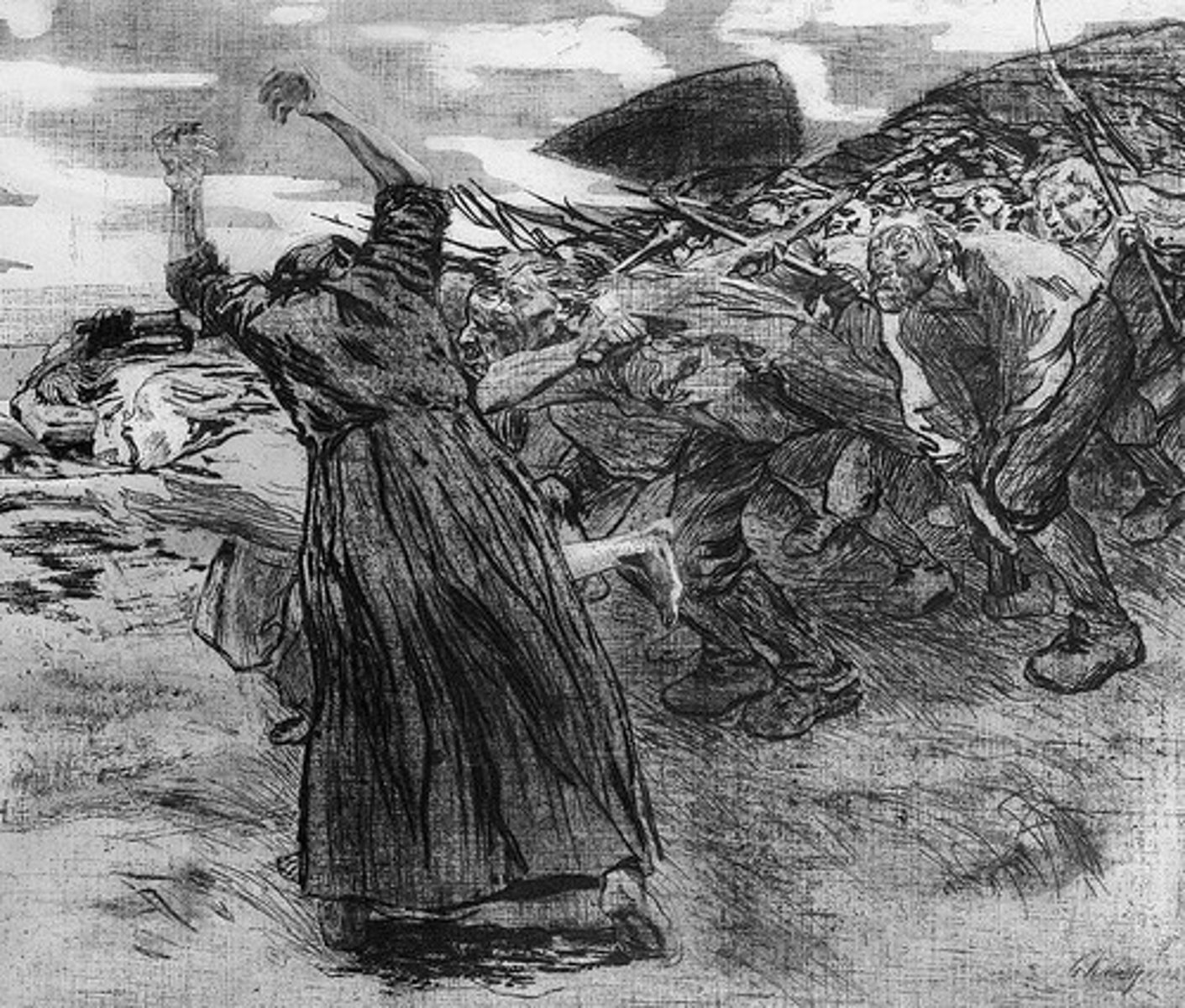 <p>A conflict that would see Martin Luther take the side of the nobles against the peasants in a struggle for more rights. This conflict showed that he was more interested in being supported in starting his new religion than backing "The robbing and murdering hordes of peasants" as per his own booklet.</p>