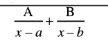 <p>Partial Fractions </p>