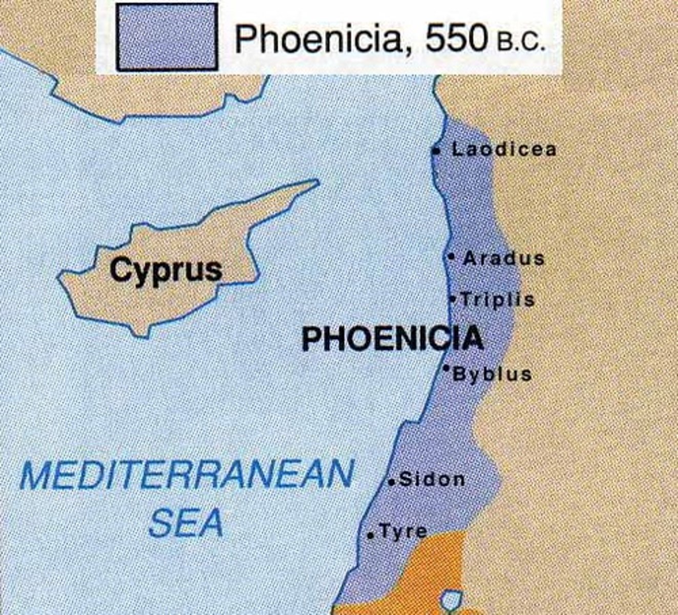 <p>Civilization of independent city-states along the Mediterranean Sea who were known for maritime trade and commerce due to their efforts in shipbuilding. Inventors of the 1st alphabet.</p>