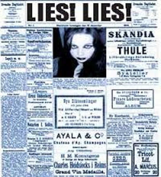 <p>a published false statement that is damaging to a person's reputation</p>