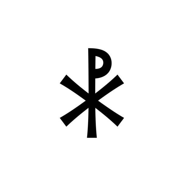 <p>Early symbol of Christ. Mimics a monogram/cross. The first two letters of Christ's name in Greek. Constantine put this on his war flag to unify Rome.</p>