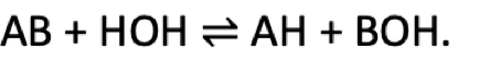 <ul><li><p>Decomposition reaction with <strong>water</strong></p></li><li><p>catabolize/degrade complex molecules</p></li><li><p>a molecule of water is added to a substance; thus, both substance &amp; water molecule to split into 2 parts</p></li></ul><p></p><p>1 big molecule breaks-down into 2 sub-molecules with water</p>