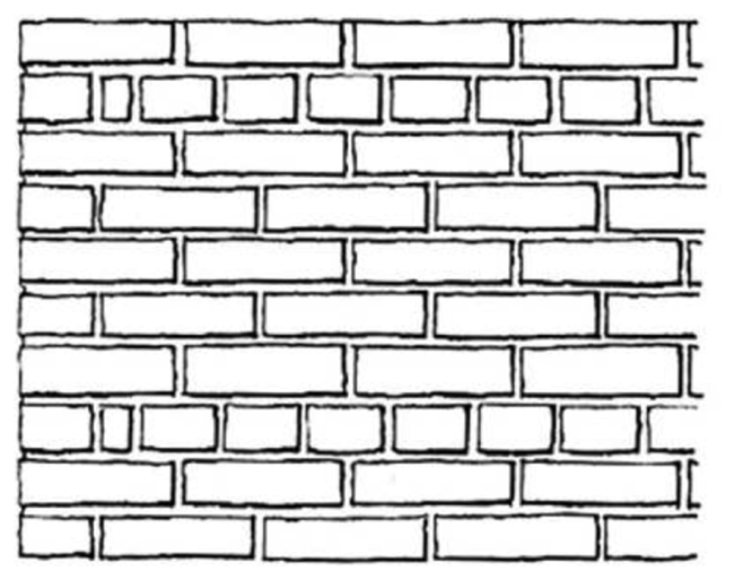 <p>a brickwork bond having a course of headers between every five or six courses of stretchers; also called "American bond"</p>