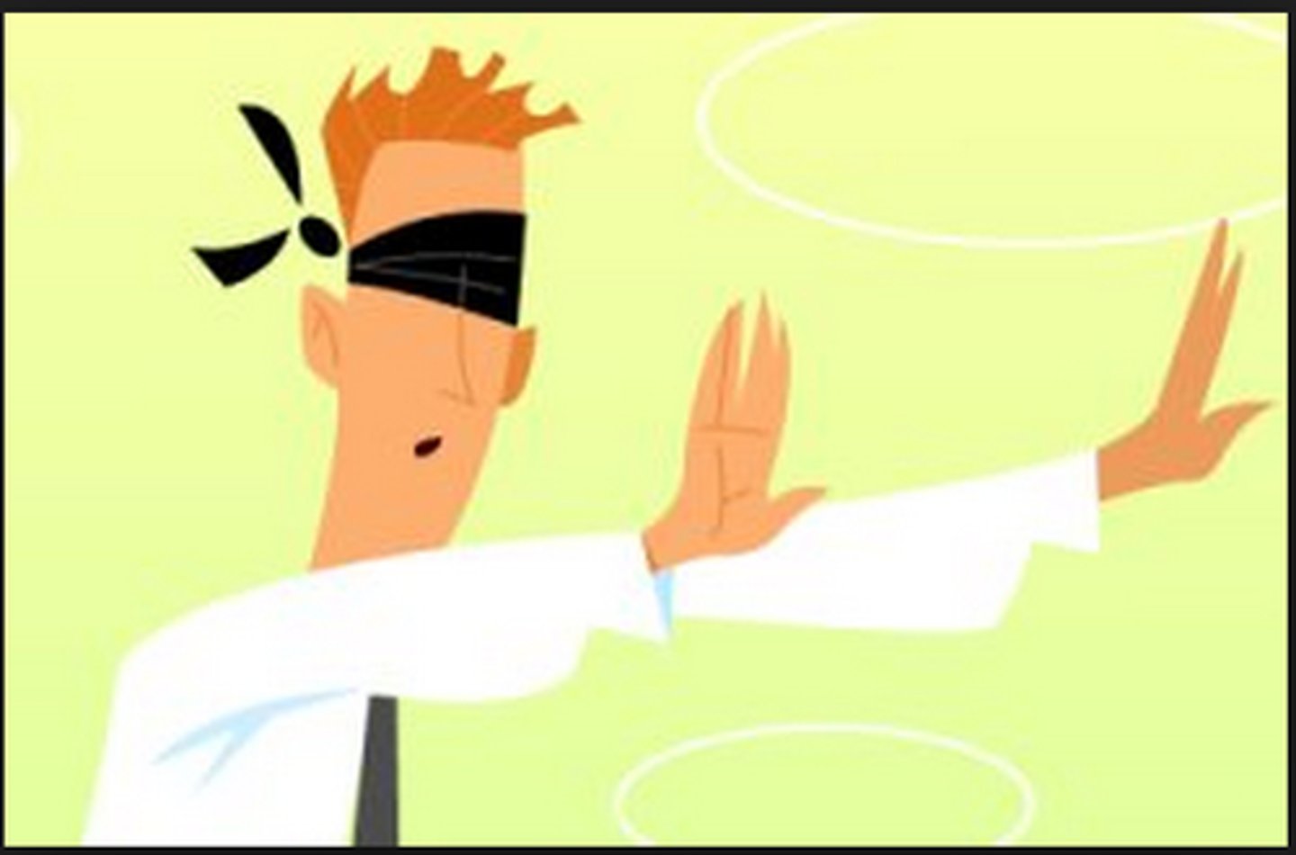 <p>feel about uncertainly or blindly</p>