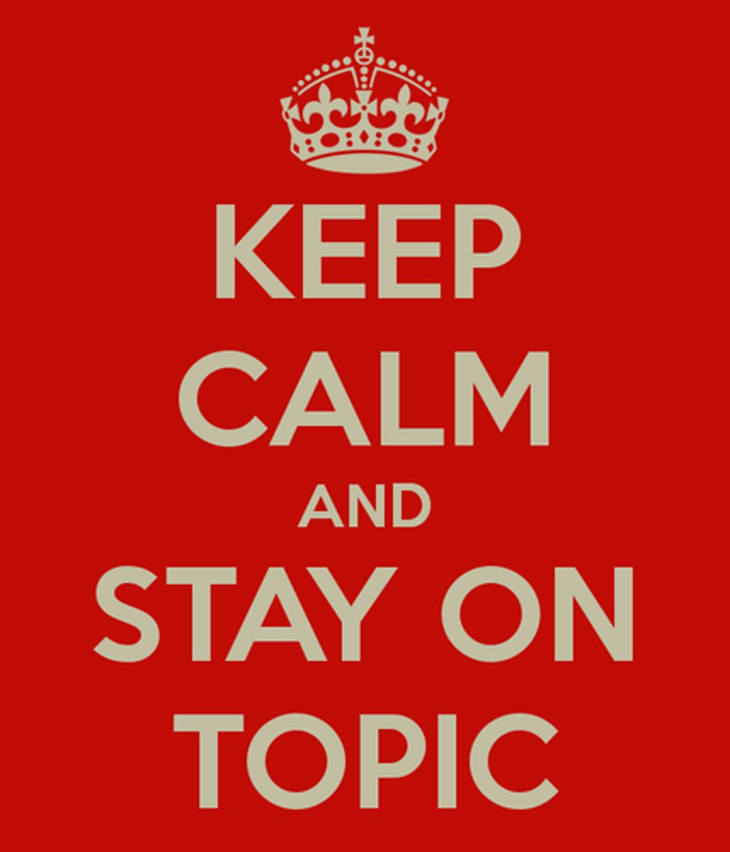 <p>(adj.) connected with or related to the matter at hand</p>