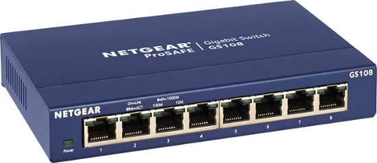 <ul><li><p>A network switch that does not require any configuration of connected devices.</p></li><li><p>plug-and-play</p></li><li><p>usually used in small networks like in homes or very small offices.</p></li></ul>