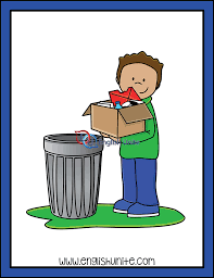 <p>to throw something away or get rid of it because you no longer want or need it<br>Ex:<em> </em><strong><em><u>Discarded </u></em></strong><em>food containers and bottles littered the streets.</em></p>
