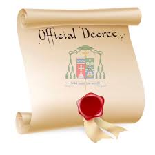 <p>decree</p>
