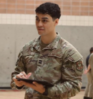 <p>Cadet Major Matthew Cruz </p>