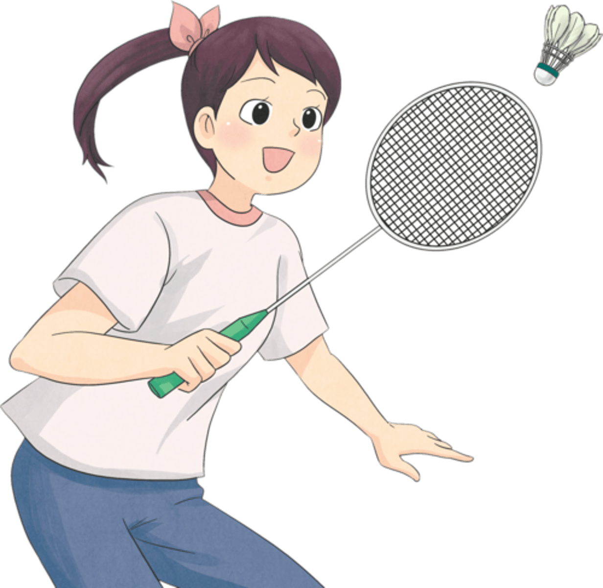 <p>cầu lông</p><p>(v) 배드민턴 치다</p><p>배드민턴을 못 쳐요.</p><p>Tôi không thể chơi cầu lông</p>