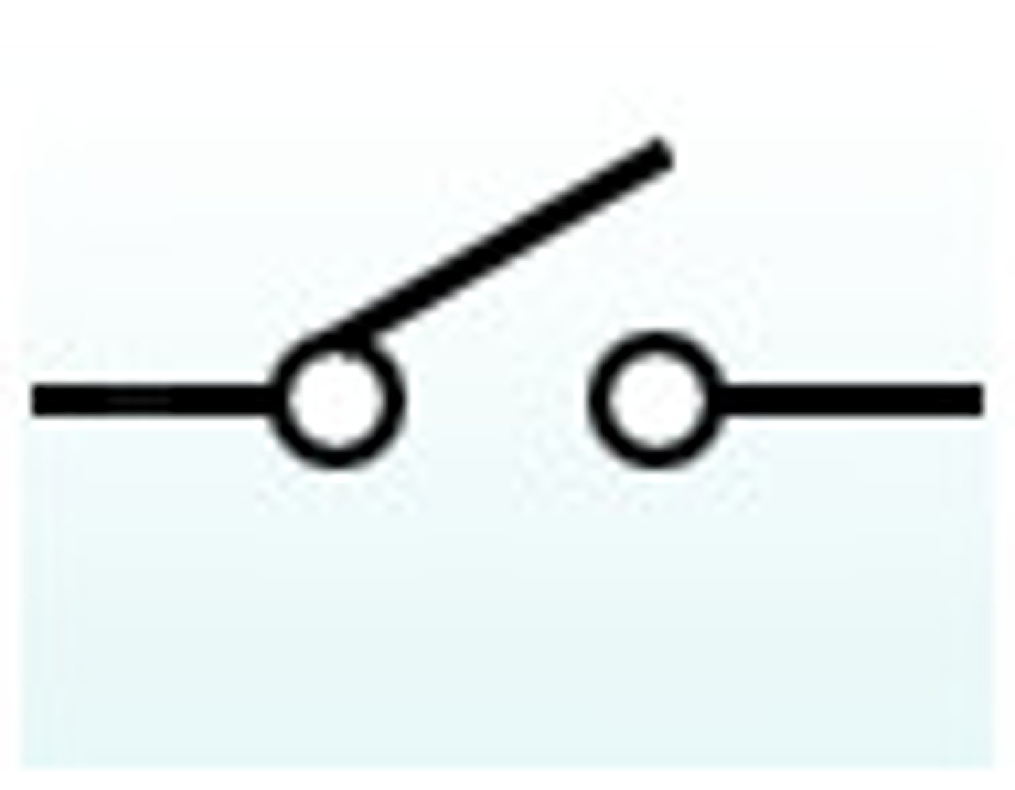 <p>A switch that stays on (or off) after a button is released.</p>