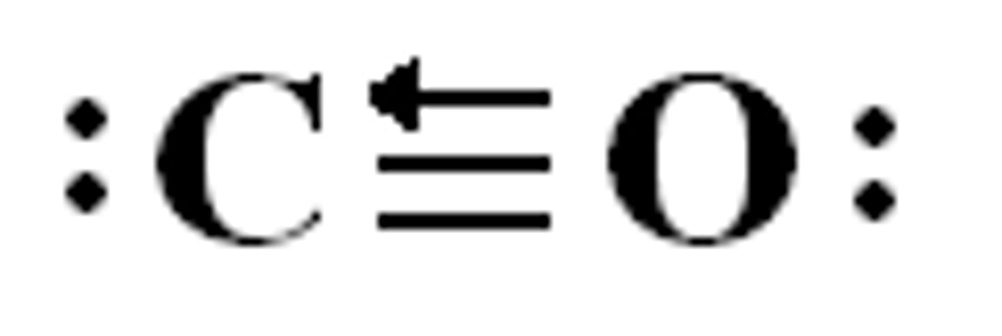 <p>one atom contributes to both electrons being shares</p>
