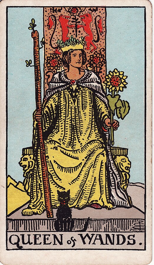 <p>Queen of Wands</p>