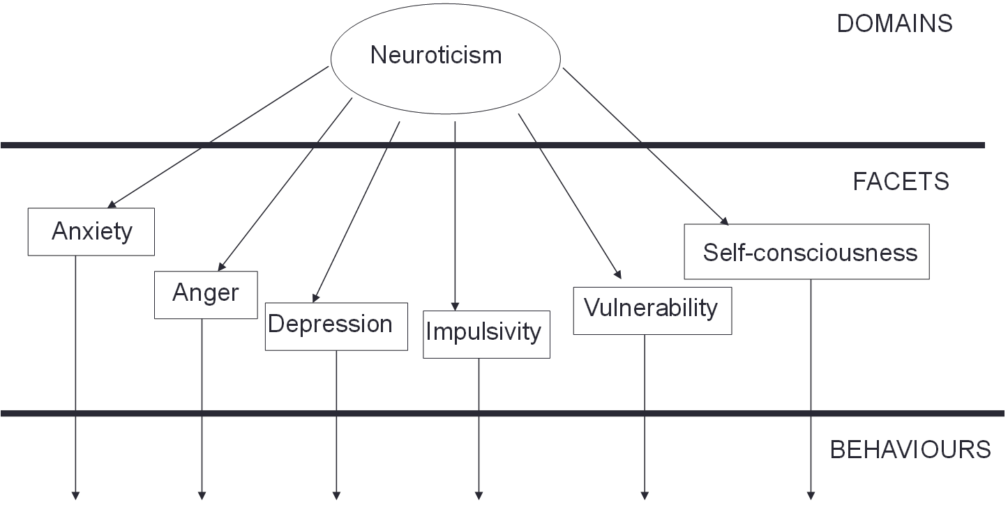 <p>Domains → facets → behaviours</p>