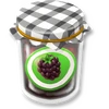 <p>Blackberry jam</p>