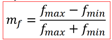 <ul><li><p>dif btwn image intensity of object and background, result of inherent object contrast within body </p></li><li><p>need high contrast for abnormality detection, preserve true object contrast </p></li><li><p>quantified with periodic signal with modulation, modulation (depth). mf&lt;1, no contrast if mf=0</p></li><li><p>mg = modulation/contrast of the image = mf [H(u0,0)/H(0,0)]</p></li></ul><p></p>