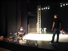 <p>the rehearsal</p>