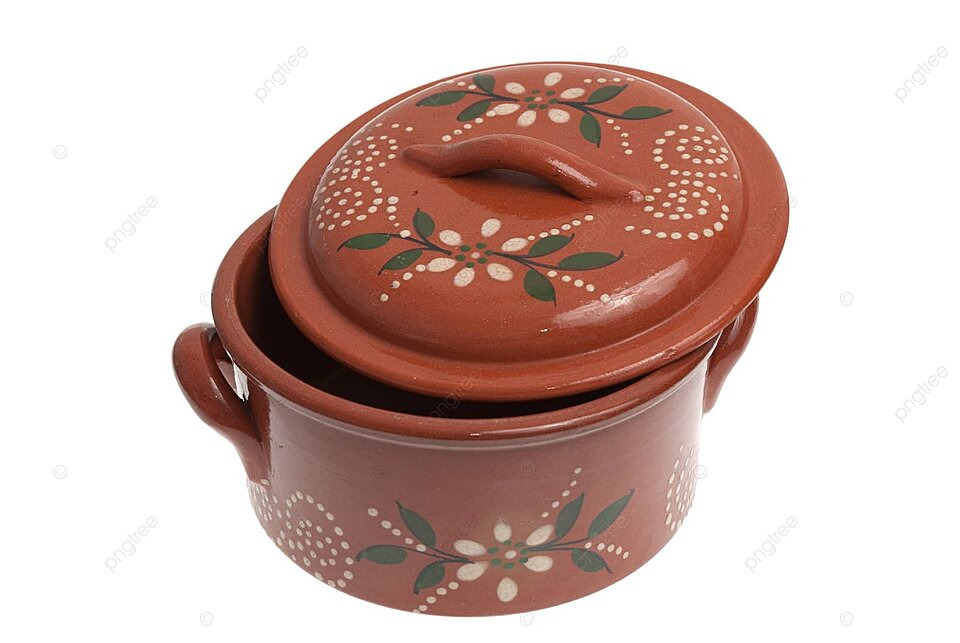 <p><span>clay pot (n)</span></p>